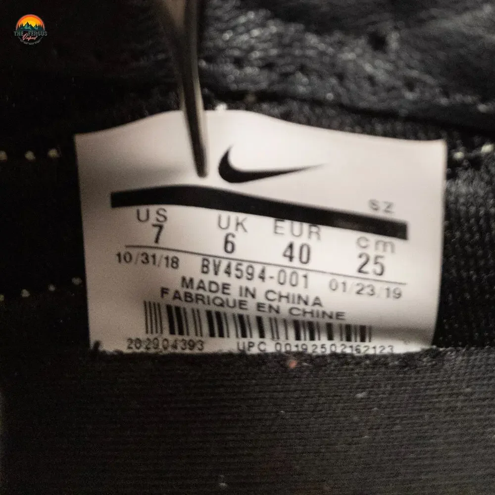 Nike Undercover Jun Takahashi BV4594-001 Sneakers Shoes Black White Men's 7